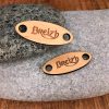 bijoux de chaussure personnalisés gravés en bois