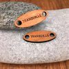 bijoux de chaussure personnalisés gravés en bois