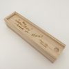 plumier bois maître personnalisable - idée cadeau fin d'année scolaire