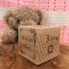 cube de naissance personnalisable poids
