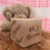 cube de naissance personnalisable taille