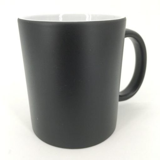 mug céramique personnalisé coloré noir