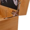 coffret vin bambou sommelier personnalisable charnière