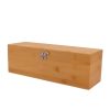 sommelier coffret vin bambou personnalisable fermé