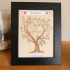 Cadre arbre de vie pour couple mariage