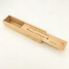 Plumier en bois personnalisé gravé idée cadeaux maîtresse