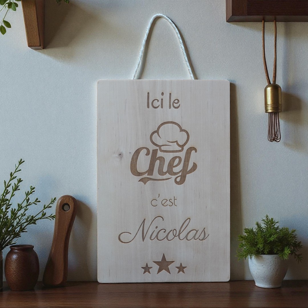 Plaque déco bois A4 – Image 5