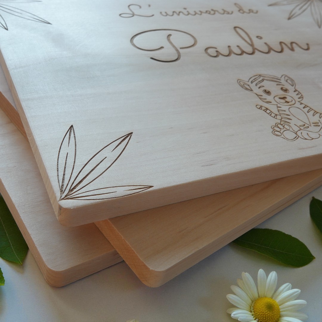 Plaque déco bois A4 – Image 6